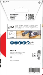 Disc Saw Bosch ACZ 85 EC pentru Lemn si Plastic, 85 mm, HCS - Img 4