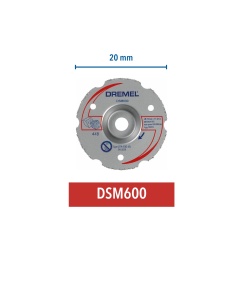 Discul de taiere DREMEL DSM600 pentru taiere precisa in lemn si materiale moi - Img 3
