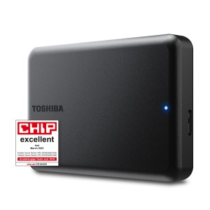 Discul extern Toshiba Canvio Partner 4TB, USB 3.2, portabil, compatibil Mac si Windows