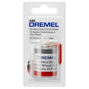 Discuri de taiere Dremel 420, 23,8 mm, 1,0 mm grosime, 20 bucati - Img 3