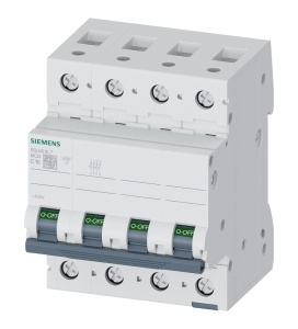 Disjunctor Miniatural Siemens 5SL6, 3 Poli, 16A, 400V, Capacitate de Intrerupere 6 kA