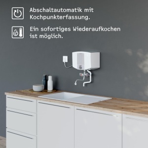Dispenser apa fierbinte STIEBEL ELTRON KBA 5 KA, 5 litri, 2 kW, gri - Img 2