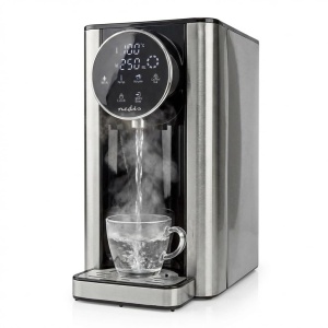 Dispenser de apa fierbinte Nedis KAWD310FBK, 2.7 l, 2600 W, AluminiuNegru - Img 1