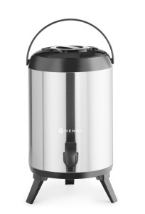 Dispenser de bauturi HENDI 9L din inox pentru bauturi calde si reci temperatura -10degC pana la 100degC