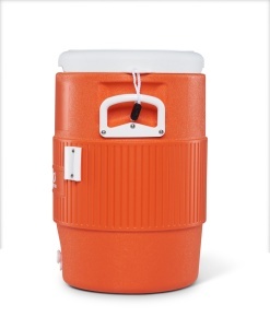 Dispenser de bauturi Igloo 5 Galoni, Capacitate 19 Litri, Culoare Portocalie - Img 3