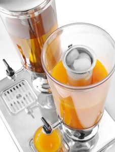 Dispenser de Suc HENDI, 6L, Polycarbonat, Inox 188, Cu Racitor - Img 3