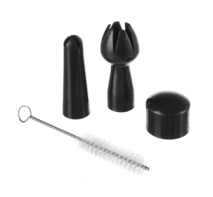Dispenser frisca Hendi 0.5L, aluminiu, negru, set accesorii inclus - Img 3