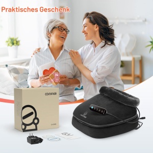 Dispozitiv de masaj pentru picioare COMFIER, 2-in-1, cu caldura, 8 noduri de masaj - Img 9