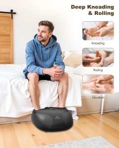 Dispozitiv de Masaj pentru Picioare Comfier, cu Calorifer, Shiatsu, Compresie - Img 3