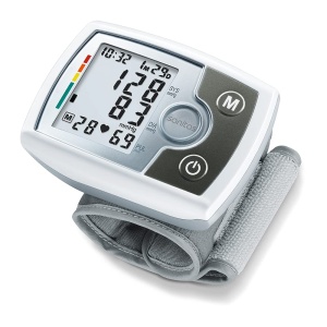Dispozitiv de masurare a tensiunii arteriale Sanitas SBM 03, 60 memorii, pentru circumferinta incheieturii 14-19,5 cm