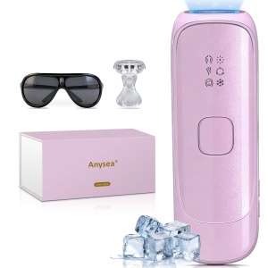 Dispozitiv IPL Anysea pentru Epilare cu Racire Saphir, 300.000 Impulsuri, 3 Moduri