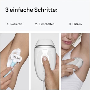 Dispozitiv IPL pentru Epilare Braun Silk Expert Mini PL1104, Alb - Img 5