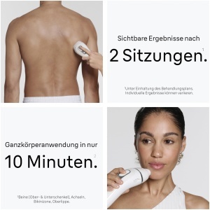 Dispozitiv IPL pentru Epilare Braun Silkexpert Pro 5, PL5234, AlbSilver - Img 3