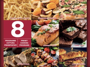 Dispozitiv multifunctional BEPER Airfryer cu 8 programe - friteuza, gratar, cuptor, cuptor pentru pizza, deshidratator, friptura - Img 3