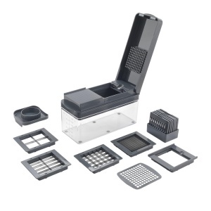 Dispozitiv multifunctional Metaltex Slice-Cube 12 in 1 pentru fructe si legume - Img 7