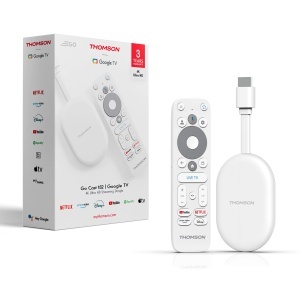 Dongle Streaming 4K UHD Thomson Go Cast 152, 32GB, Alb
