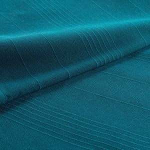 Douceur d'Interieur Lucile Patura din amestec de bumbac, 180 x 220 cm, Albastru - Img 4
