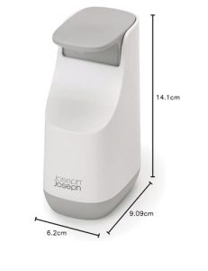 Dozator de sapun Joseph Joseph Slim compact 350 ml albgri design modern - Img 6
