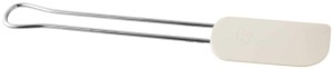 Dr Oetker Teigschaber 26cm AlbArgintiu Silicon si Inox Spatula pentru Teig si Creme - Img 3