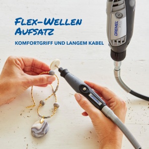 Dremel 3000 Unealta multifunctionala 130W, set de 1 atasament, 25 accesorii, viteza variabila 10.000-33.000 rpm pentru taiere, slefuire, gravare, lustruire, ascutire, curatare, sculptura - Img 4
