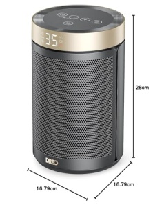 Dreo Heater 316 Gold 1500W Termostat Protectie Supraincalzire si Rasturnare Timer 12 Ore - Img 9