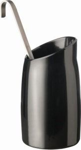 Dressing pentru salate APS 83868, 1 Litru, Negru, 12 cm, H 21,5 cm