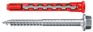 Dublu hibrid Fischer HybridPower 10x90 mm, 50 bucati, cu surub hexagonal