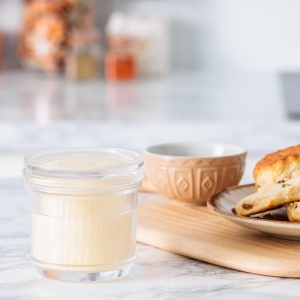 Dulap pentru unt Kilner, 200 ml, din sticla, cu capac rezistent la apa - Img 5