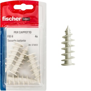 Dulie pentru izolatie Fischer FID II 50 mm, 4 x, pentru fixarea obiectelor usoare