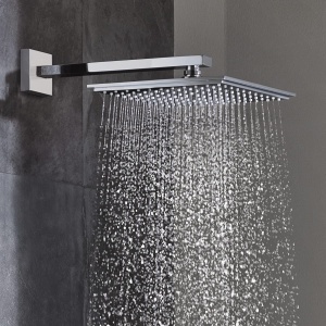 Dus cu efect de ploaie GROHE Euphoria Cube 152, crom, 152x152 mm, tehnologie EcoJoy - Img 3