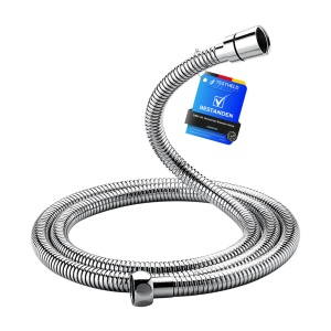 Dus cu inox GRIFEMA 2 m, flexibil, anti-clipire, cromat