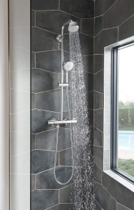 Dus cu mana Grohe Tempesta Cosmopolitan 100, 4 moduri de jet, crom - Img 2