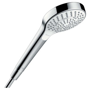 Dus cu mana hansgrohe Croma Select S, 110 mm, 3 tipuri de jet, AlbChrom