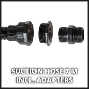 Einhell Saugschlauch 7m Accesoriu Pompe Diametru 25mm cu Ventil Antireflux - Img 4