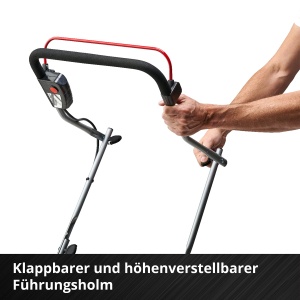 Einhell Scarificator-aerator cu acumulator GC-SC 36/31 Li-Solo Power X-Change (litiu-ion, 36 V, latime de lucru 31 cm, combinatie 3 in 1, rola cutit cu rulmenti cu bile cu 8 lame, fara baterie si incarcator) - Img 8