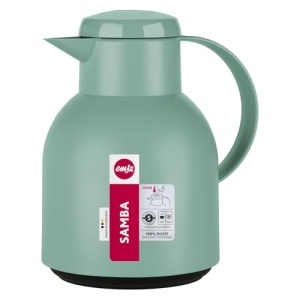Emsa Samba F40102 Cana Termos 1L Puder Green Quick Press - Img 8
