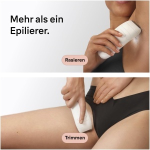 Epilator Braun Silkepil 5, 3-in-1, Trimmer si Ladyshaver, Culoare Rosa - Img 6