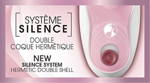 Epilator Calor Silence Soft 24 pensete, 4.8 W, roz si alb - Img 2