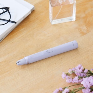 Epilator pentru sprancene si fata Panasonic ES-EF10, LED, compact, mov - Img 9