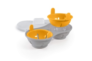 Escalafador de oua IBILI 730610 din inox, design rotund - Img 3