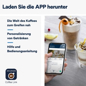 Espressor automat DeLonghi Eletta Explore ECAM45267G 50 bauturi LatteCrema Cold Brew Touchscreen Gri inchis - Img 8