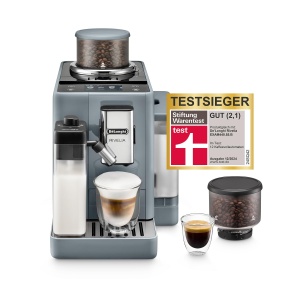 Espressor automat DeLonghi Rivelia EXAM44055G LatteCrema 16 bauturi display tactil gri