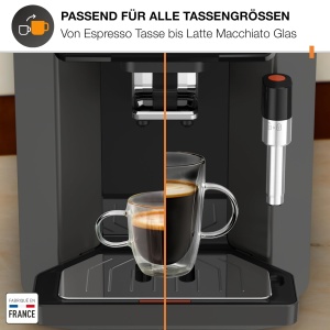Espressor automat Krups Sensation, functie filtru cafea, 2 bauturi simultan, compact - Img 7