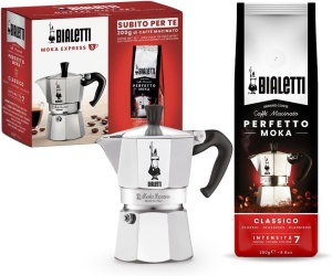 Espressor cafea Bialetti Moka Express 3 Tasse Aluminiu 130 ml