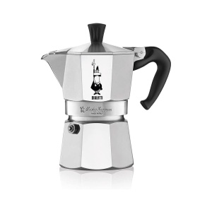 Espressor cafea Bialetti Moka Express 4 cesti, aluminiu, usor de utilizat