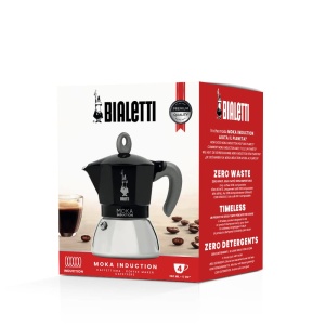 Espressor cafea Bialetti Moka Induction, 4 cesti, inductie, negru - Img 5