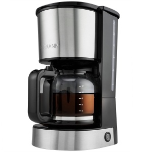 Espressor cafea Bomann KA 6071 CB, 12-14 cesti, 800W, inox