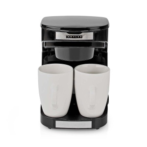 Espressor cafea Butler Compact, 0.25 L, 450 W, negru, 2 cani incluse