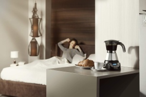 Espressor cafea De Longhi cu aroma calda, 4 cani, design robust - Img 4