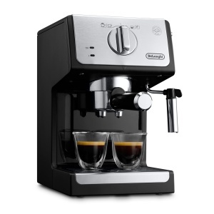 Espressor cafea DeLonghi ECP 33.21.BK, 15 bar, negru, cu sistem manual de spumare - Img 2